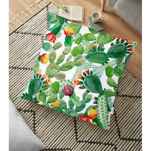 Federa per cuscino Cactus in misto cotone, 70 x 70 cm - Minimalist Cushion Covers