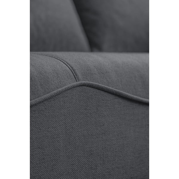 Divano letto angolare grigio scuro (variabile) Homely Tommy - Miuform-image-4