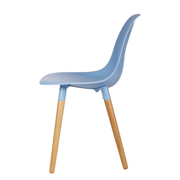 Set di 2 sedie blu Roef - WOOOD-image-2