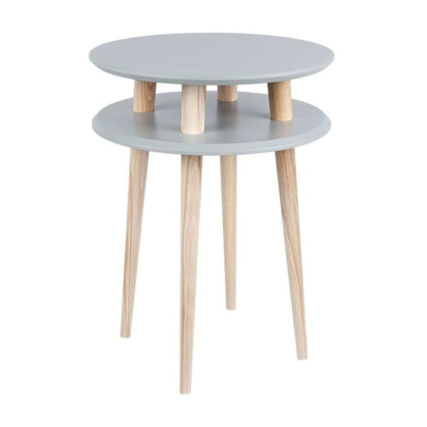 Tavolo pieghevole UFO 61x45 cm, grigio scuro - Ragaba