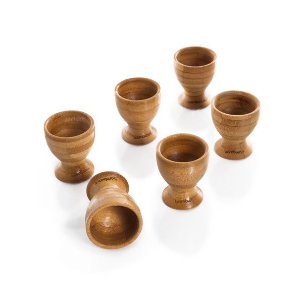 Set di 6 portauovo in bambù Tickle - Bambum-image-1
