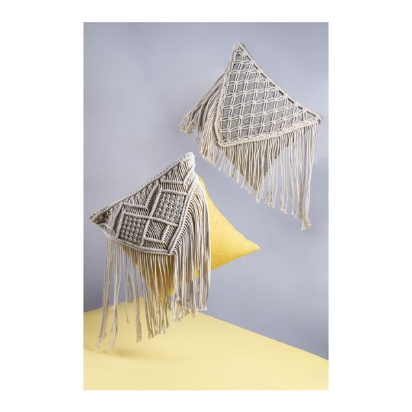 Cuscino decorativo 45x45 cm Macrame - VDE Tivoli 1996-image-2