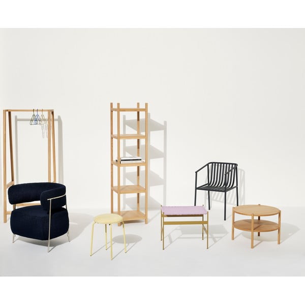 Tavolino rotondo in rovere ø 60 cm Acorn - Hübsch-image-2