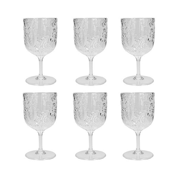 Set di bicchieri da cocktail in acrilico 6 pz 500 ml Tropical – Brandani