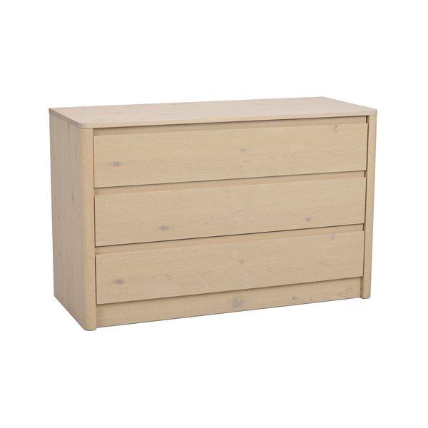 Credenza colore naturale chiaro con effetto rovere 110x70x45 cm Melstone – Rowico
