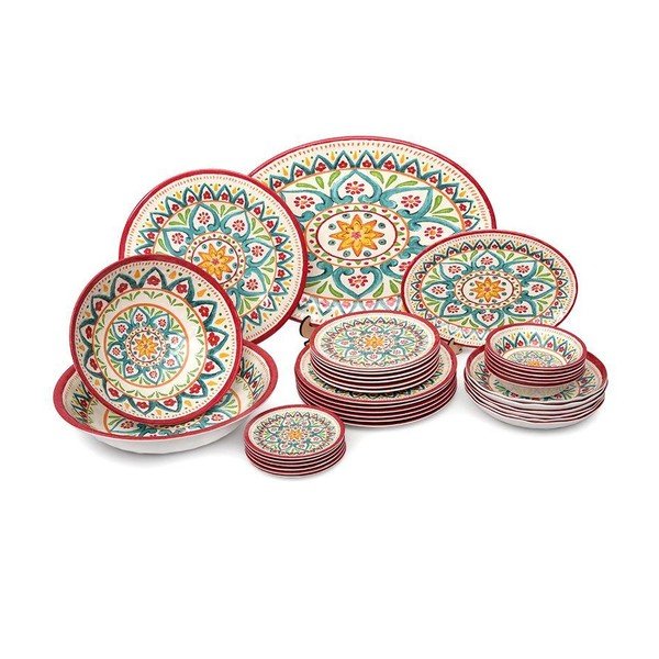 Piatto da portata in melamina Maya – Brandani-image-4