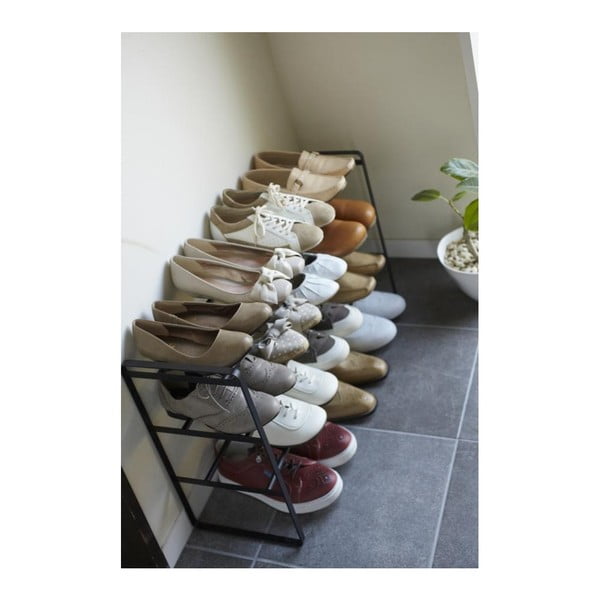 Scaffale nero regolabile a 3 livelli Maebashi - YAMAZAKI-image-4