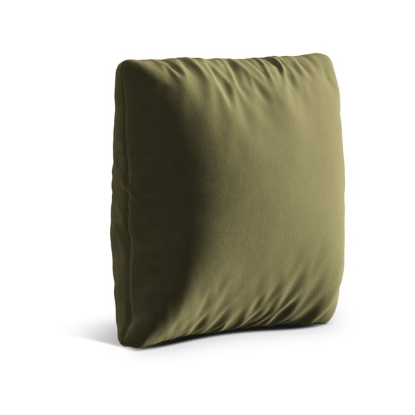 Cuscino per divano verde con rivestimento in velluto Kemi – Cosmopolitan Design-image-1