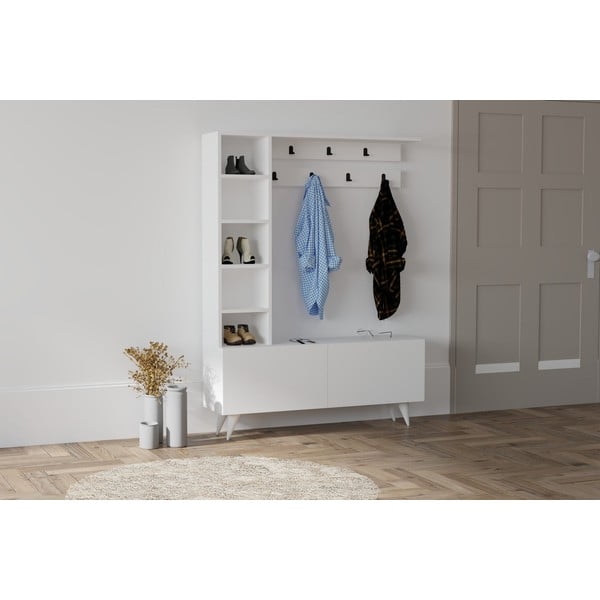 Set da corridoio bianco Bahar - Kalune Design-image-2