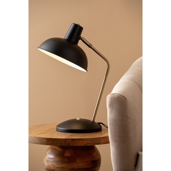 Lampada da tavolo nera Hood - Leitmotiv-image-2