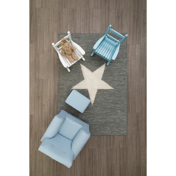 Sedia per bambini blu in pioppo massiccio – Premier Housewares-image-4