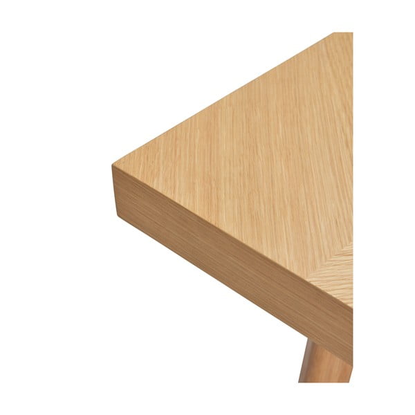 Tavolo da pranzo con effetto rovere 80x160 cm Herringbone – Hübsch-image-3