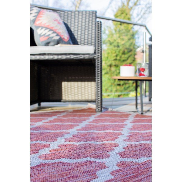 Tappeto rosso e beige Padova, 120 x 170 cm - Flair Rugs-image-4