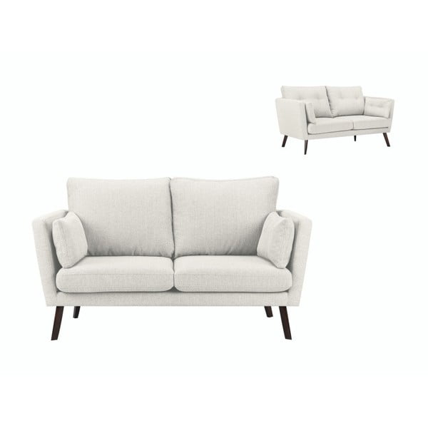 Divano a 2 posti beige chiaro Elena - Mazzini Sofas-image-1
