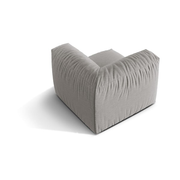 Modulo divano grigio chiaro (angolo variabile) Martina - Micadoni Home-image-2