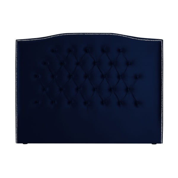 Testata blu navy Mazzini Sofas Cloves, 160 x 120 cm - Cosmopolitan Design