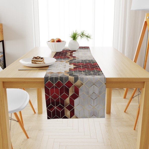 Runner da tavolo 140x45 cm Optic - Minimalist Cushion Covers-image-2
