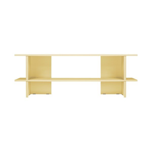 Scaffale giallo in metallo 160x57x37 cm Hes – noo.ma-image-2