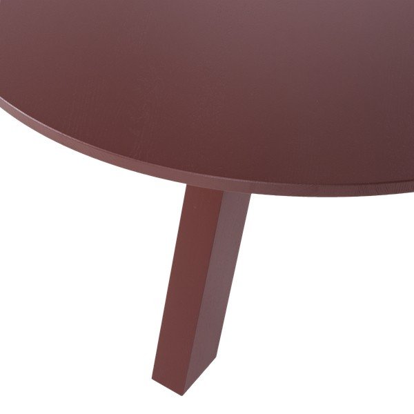 Tavolo da pranzo rotondo in rovere massiccio ø 129 cm Rhonda – WOOOD-image-4