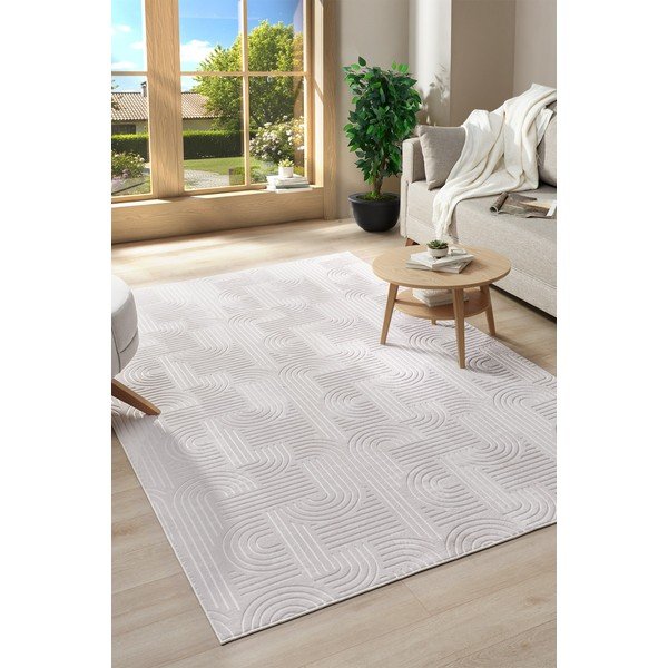 Tappeto color crema lavabile 200x300 cm Bohemian – Mila Home-image-1