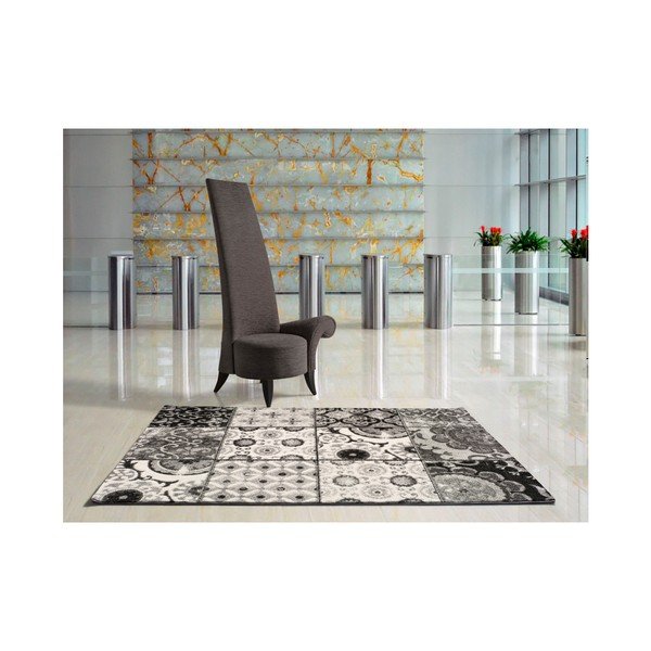 Tappeto grigio Hydra, 140 x 200 cm - Universal