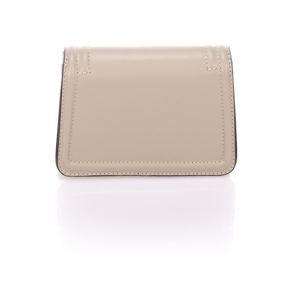 Borsa tascabile in pelle beige Abelia - Giorgio Costa-image-3