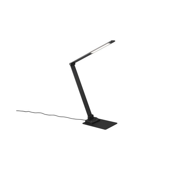 Lampada da tavolo dimmerabile a LED nera (altezza 72 cm) Travis - Trio-image-2