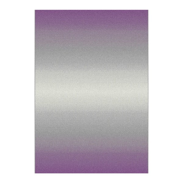 Tappeto grigio e viola Boras, 67 x 250 cm - Universal