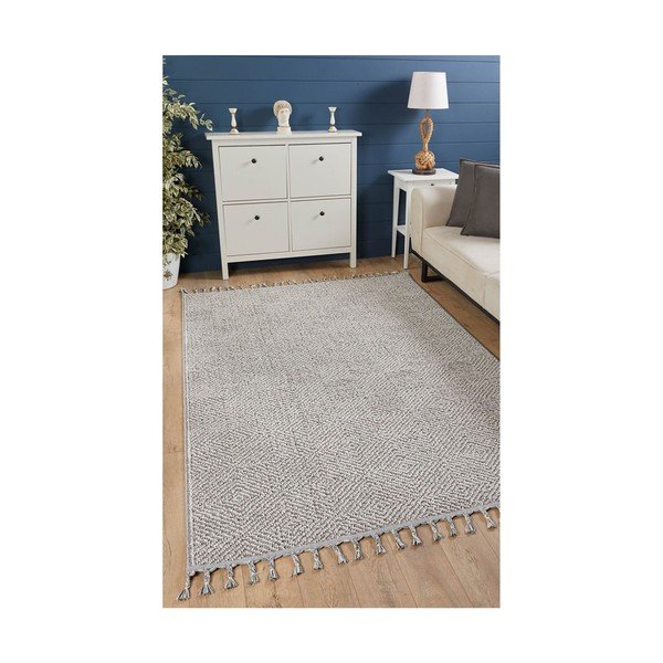 Tappeto grigio 150x80 cm - Mila Home-image-1