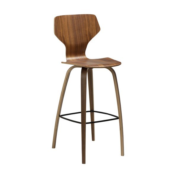 Sgabello da bar colore naturale scuro (altezza della seduta 75 cm) S.I.T – DAN-FORM Denmark