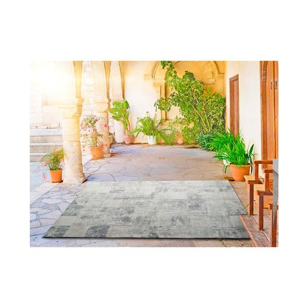 Tappeto bianco per esterni Betty White Marro, 135 x 190 cm - Universal-image-1