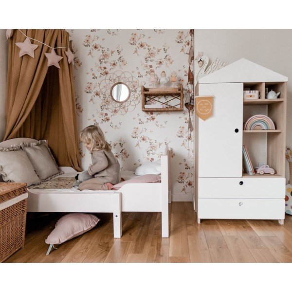 Armadio bianco per bambini Amsterdam West - BELLAMY-image-3