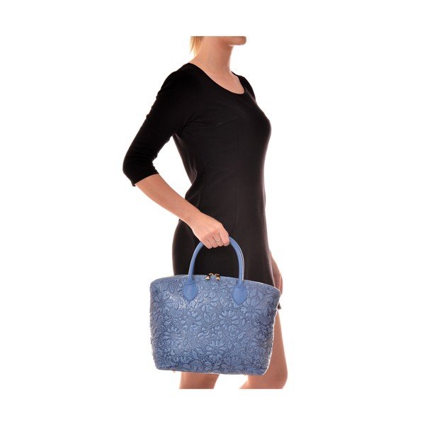 Borsetta decorata blu - Anna Luchini-image-4