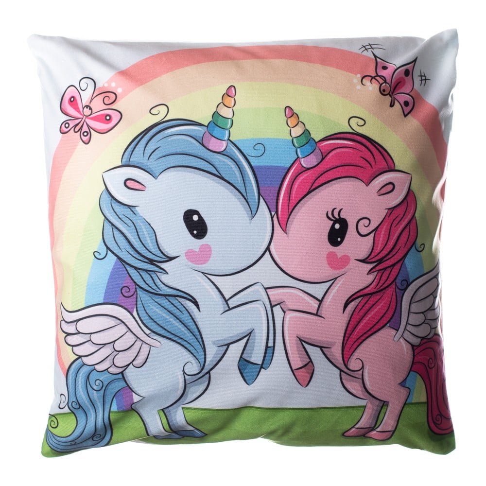 Cuscino per bambini 45x45 cm Unicorn – JAHU collections | Cuscini per bambini