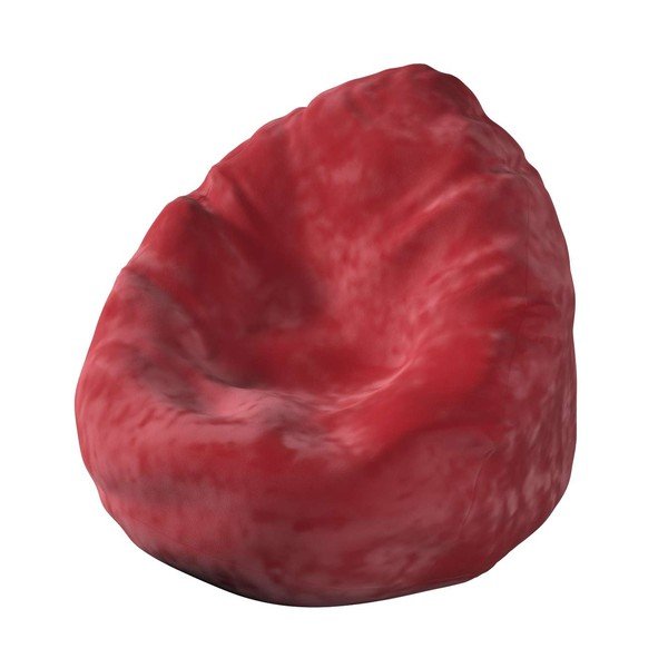 Borsa rossa per sedersi Posh Velvet - Yellow Tipi