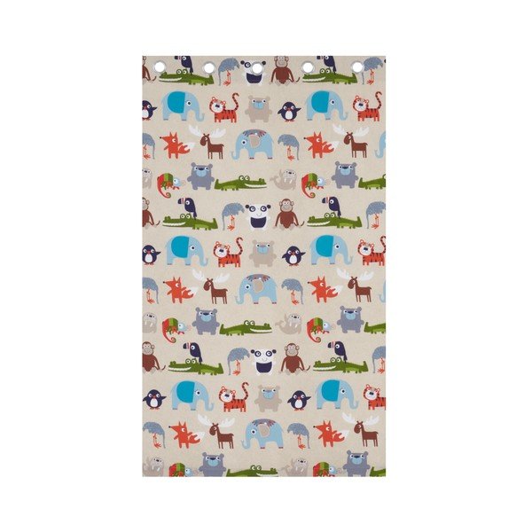 Závěsy Catherine Lansfield Animal Kingdom, 168 x 183 cm