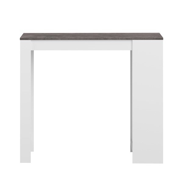 Tavolo da bar con piano in cemento 50x115 cm Aravis - TemaHome-image-3
