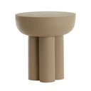 Tavolino rotondo in metallo ø 46 cm Mikola - Light & Living