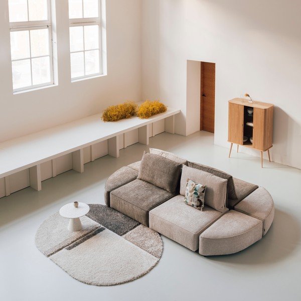 Divano beige 318 cm Hunter - Zuiver-image-3