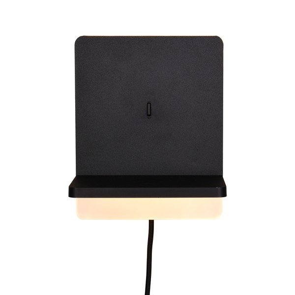 Lampada nero opaco a LED da parete dimmerabile Fairfield - Trio-image-4