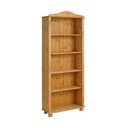 Libreria color legno naturale in legno di pino 70x181 cm Ella - Støraa
