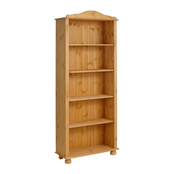 Libreria color legno naturale in legno di pino 70x181 cm Ella - Støraa