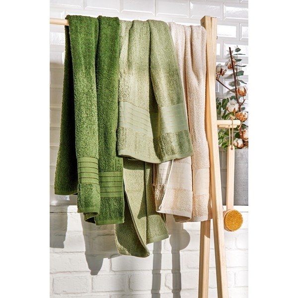 Set di 4 asciugamani da bagno in cotone, 70 x 140 cm Firenze - Bonami Selection-image-1