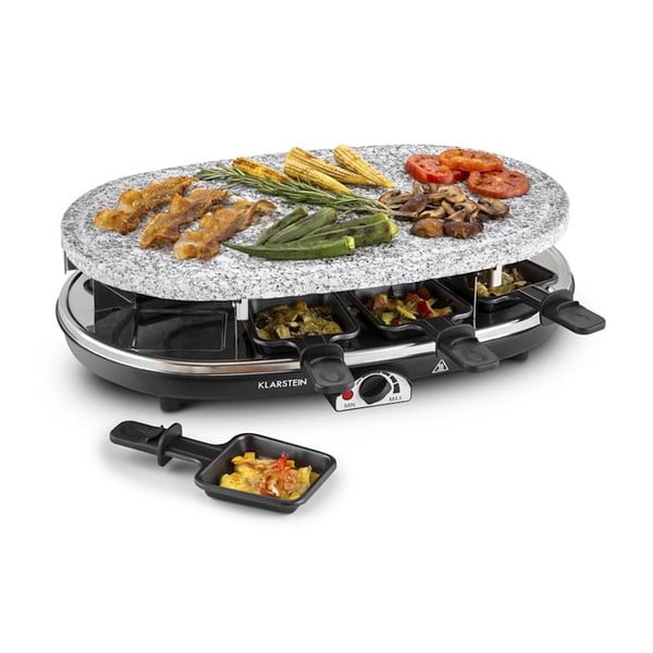 Griglia elettrica per raclette Steaklette - Klarstein-image-1