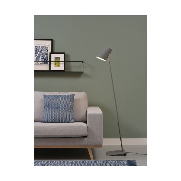 Lampada da terra grigia con paralume in metallo (altezza 140 cm) Cardiff - it's about RoMi-image-2