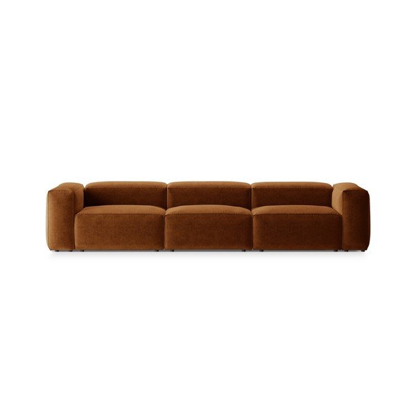 Divano color mattone 364 cm Bergamo – Cosmopolitan Design
