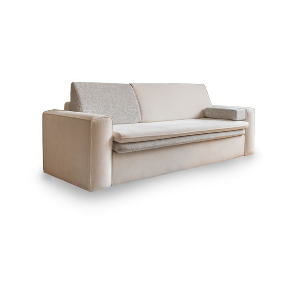 Divano beige allungabile 237 cm Wilson – Miuform