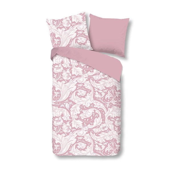 Biancheria da letto in cotone sateen rosa , 140 x 200 cm Birza - Descanso