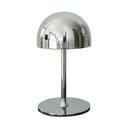 Lampada da tavolo LED argentata con paralume in metallo con telecomando (altezza totale 22 cm) Tim – Sirius