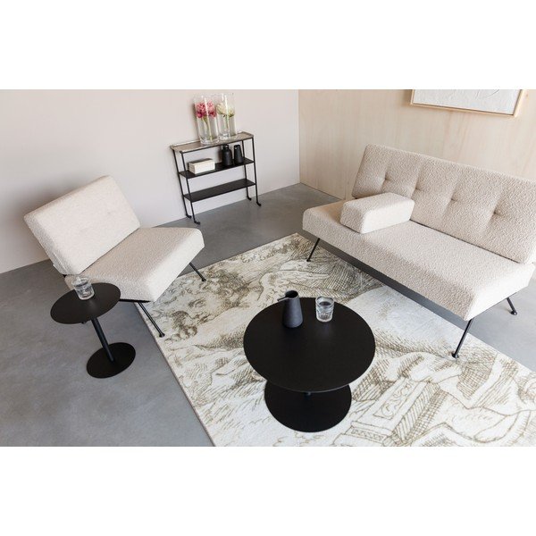 Divano crema 135 cm Bowie - Zuiver-image-4